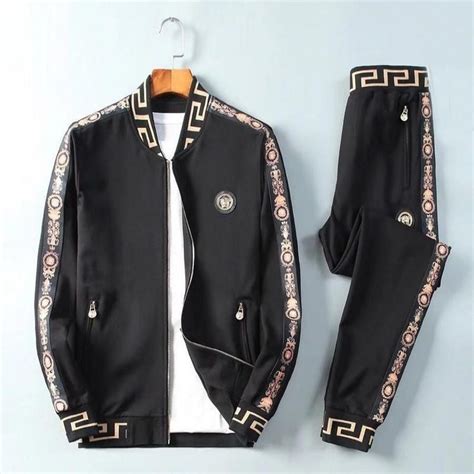 versace tracksuit dhgate|Men's Tracksuits .